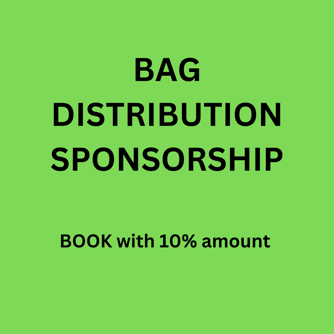 BAG DISTRIBUTION SPONSORSHIP